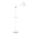 Markslöjd 107308 - Luminária de piso s USB LINEAR 1xE14/40W/230V
