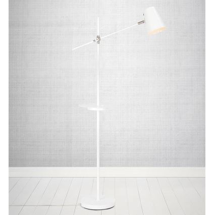 Markslöjd 107308 - Luminária de piso s USB LINEAR 1xE14/40W/230V