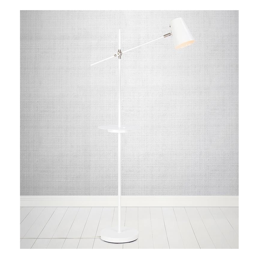 Markslöjd 107308 - Luminária de piso s USB LINEAR 1xE14/40W/230V