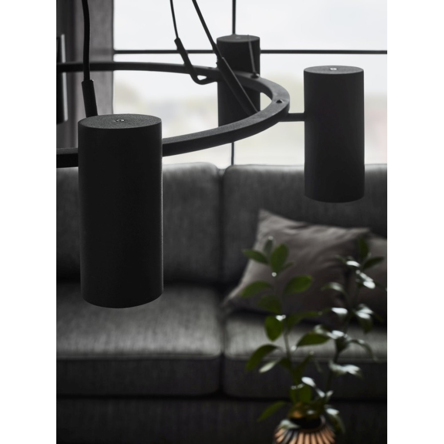 Markslöjd 107357 - Candelabro num fio PORTO 6xGU10/12W/230V