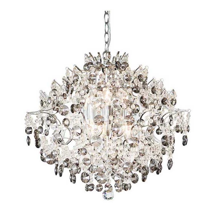 Markslöjd 107415 - Candelabro de cristal de corrente HIDDEN 6xE14/40W/230V