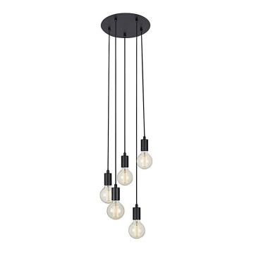 Markslöjd 107467 - Candelabro num fio SKY 5xE27/60W/230V