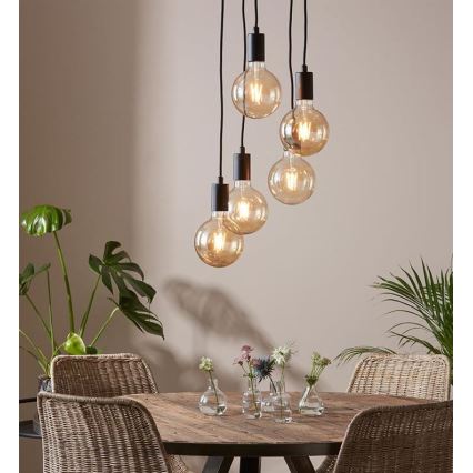Markslöjd 107467 - Candelabro num fio SKY 5xE27/60W/230V