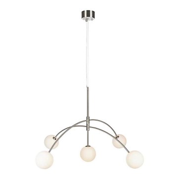 Markslöjd 107559 - Candelabro num fio HEAVEN 5xG9/28W/230V