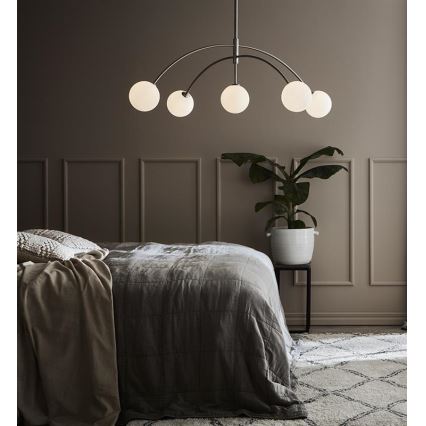 Markslöjd 107559 - Candelabro num fio HEAVEN 5xG9/28W/230V