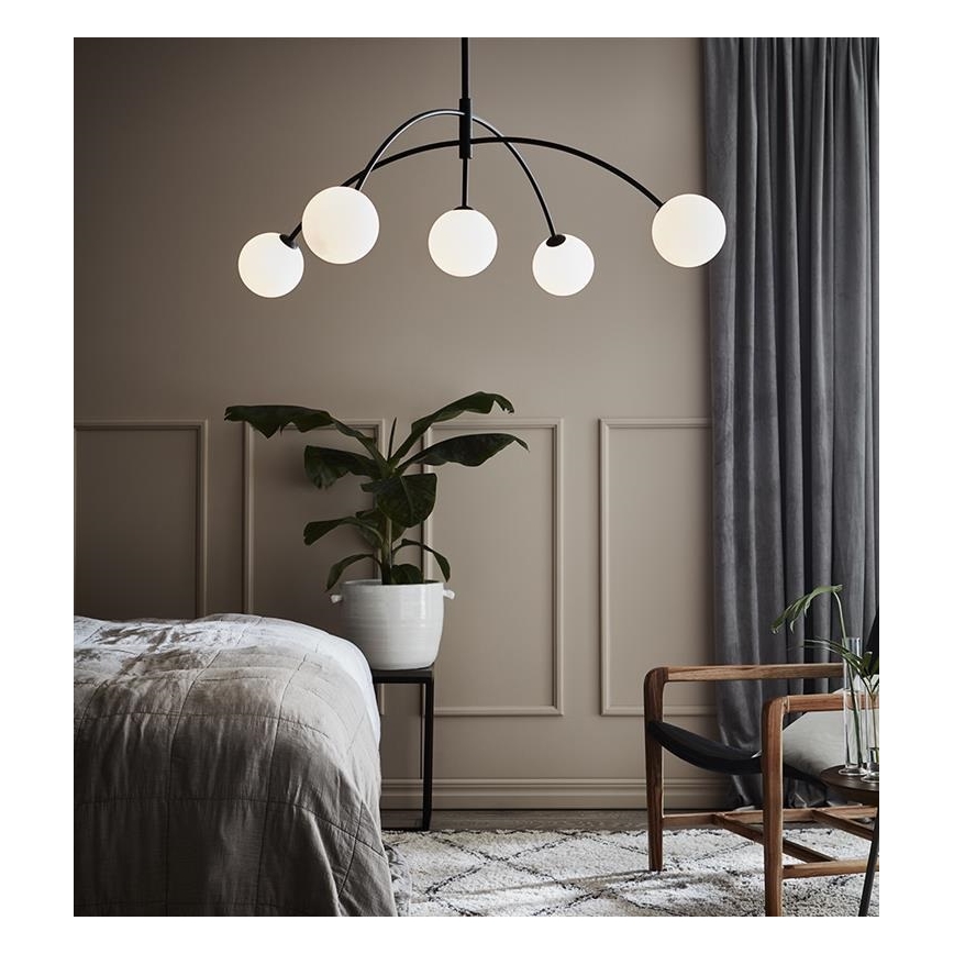 Markslöjd 107560 - Candelabro num fio HEAVEN 5xG9/28W/230V