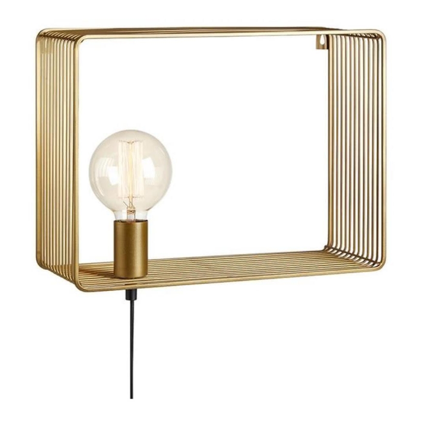 Markslöjd 107815 - Luz de parede SHELF 1xE27/60W/230V