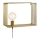 Markslöjd 107815 - Luz de parede SHELF 1xE27/60W/230V