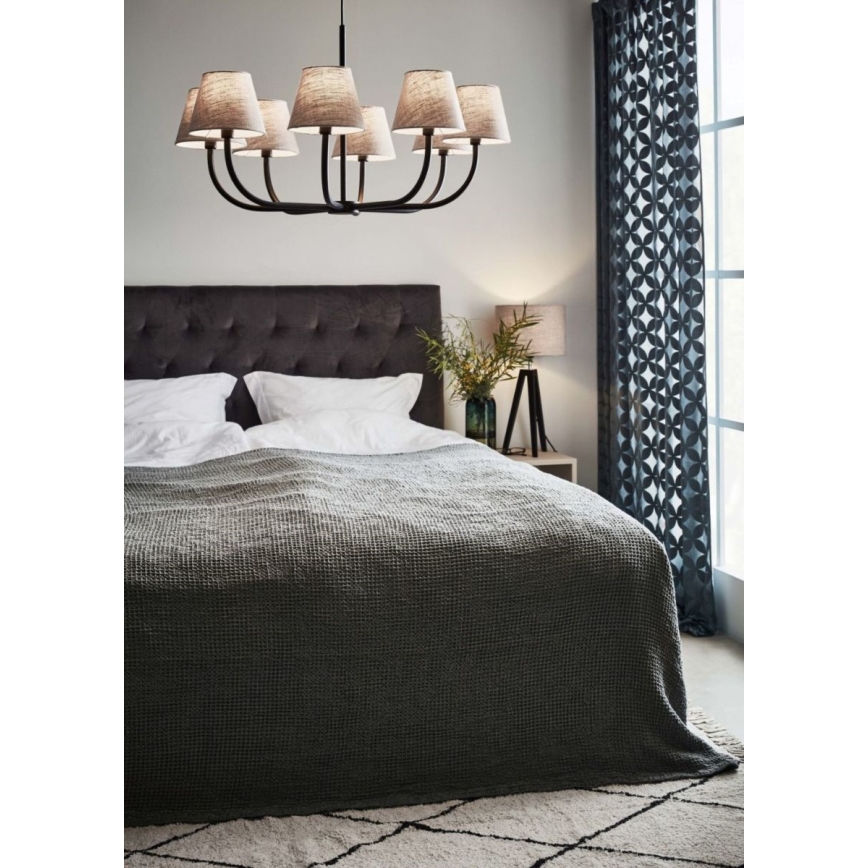 Markslöjd 107944 - Lâmpada de mesa LUNDEN 1xE27/60W/230V
