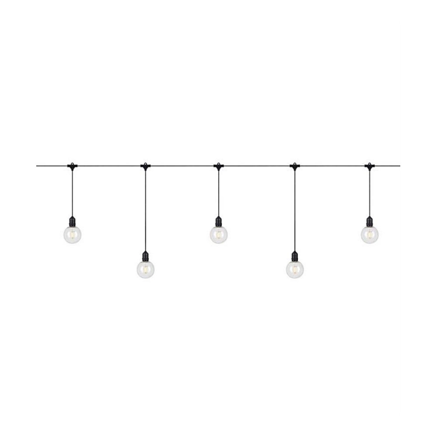 Markslöjd 108021 - Corrente exterior LED GARDEN24 START 7,5m 10xLED/2,9W/230V IP44