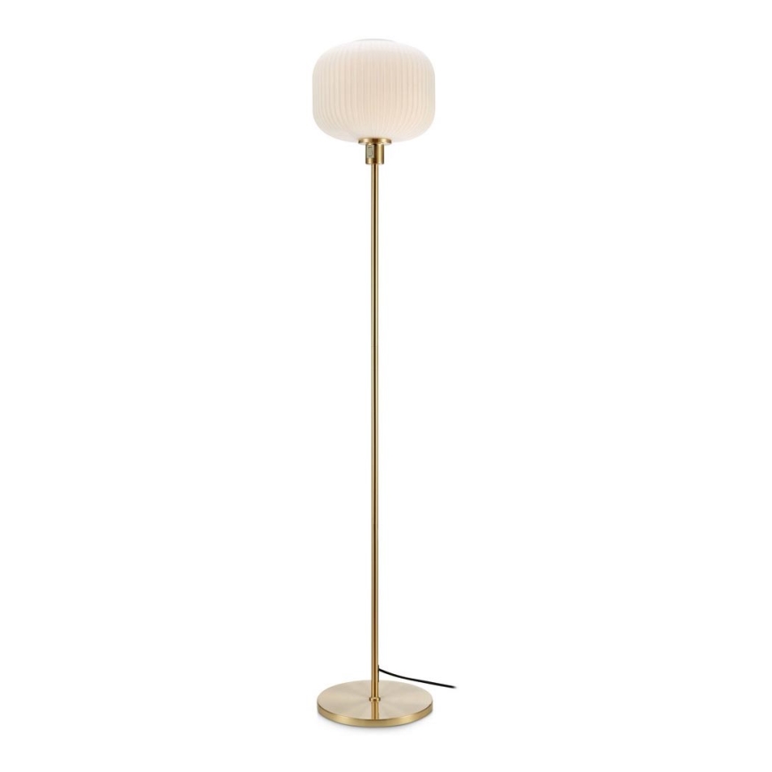 Markslöjd 108054 - Candeeiro de chão SOBER 1xE27/40W/230V latão