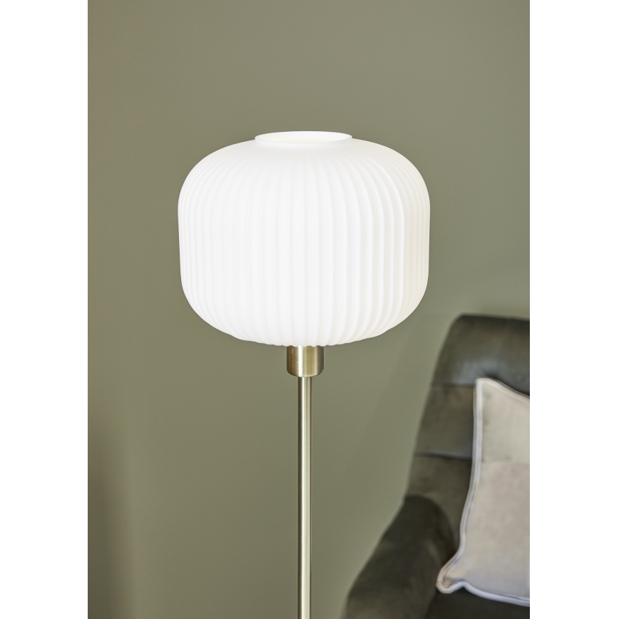 Markslöjd 108054 - Candeeiro de chão SOBER 1xE27/40W/230V latão