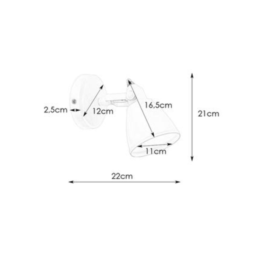 Markslöjd 108084 - Iluminação de parede de casa de banho FJÄLLBACKA 1xG9/20W/230V IP44