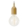 Markslöjd 108098 - Candelabro suspenso BRONX 1xE27/60W/230V bronze