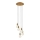 Markslöjd 108100 - Candelabro suspenso BRONX 5xE27/60W/230V bronze