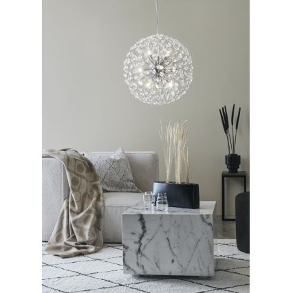 Markslöjd 108101 - Ccandelabro suspenso de cristal BOLID 9xG9/20W/230V