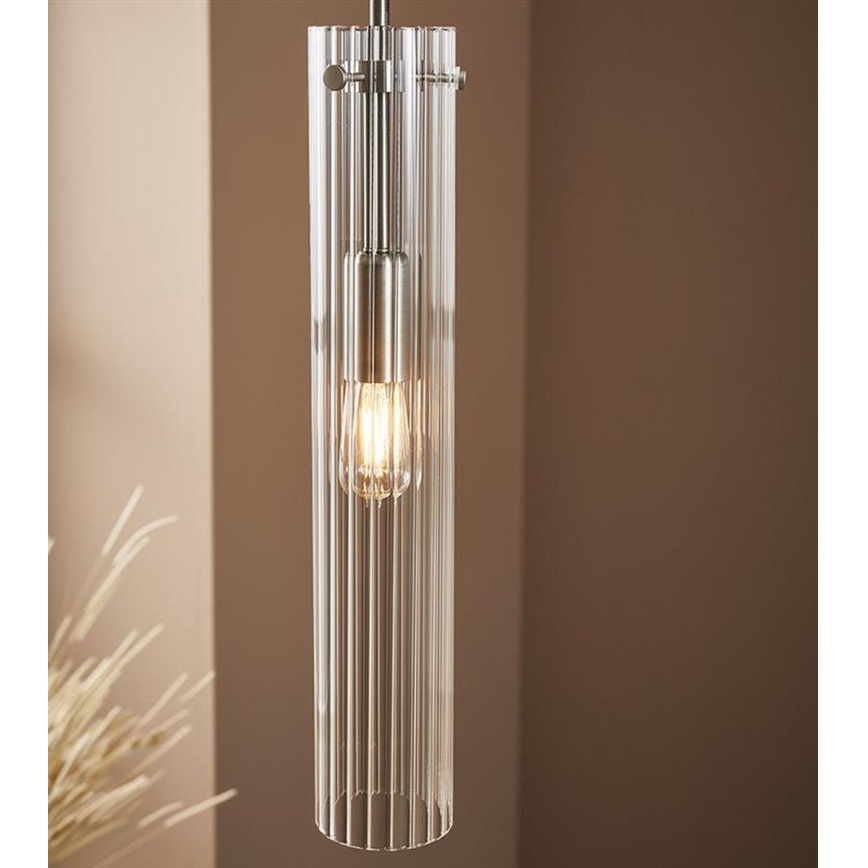 Markslöjd 108112 - Candelabro suspenso TUBO 1xE14/40W/230V
