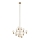 Markslöjd 108117 - Candelabro pendente PARIS 10xE27/60W/230V dourado