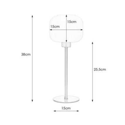 Markslöjd 108120 - Candeeiro de mesa SOBER 1xE27/60W/230V latão