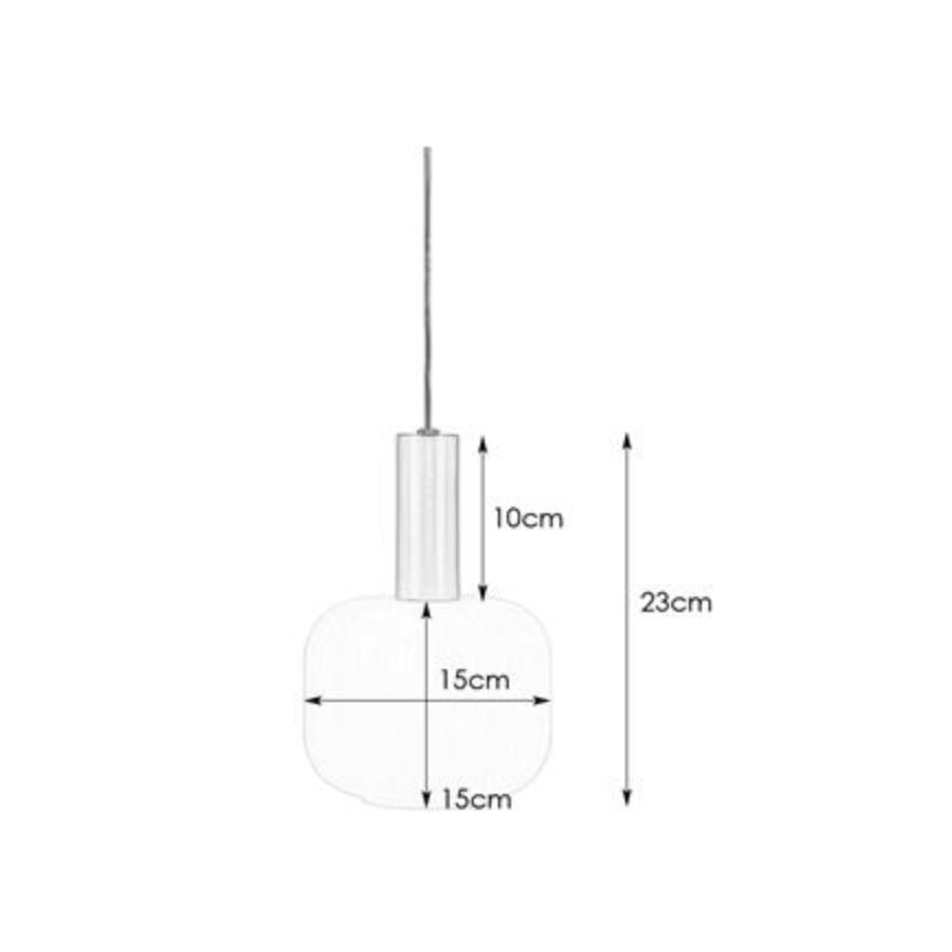 Markslöjd 108123 - Candelabro suspenso SOBER 1xE14/40W/230V latão