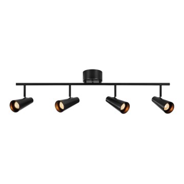 Markslöjd 108202 - Foco CREST 4xGU10/7W/230V preto