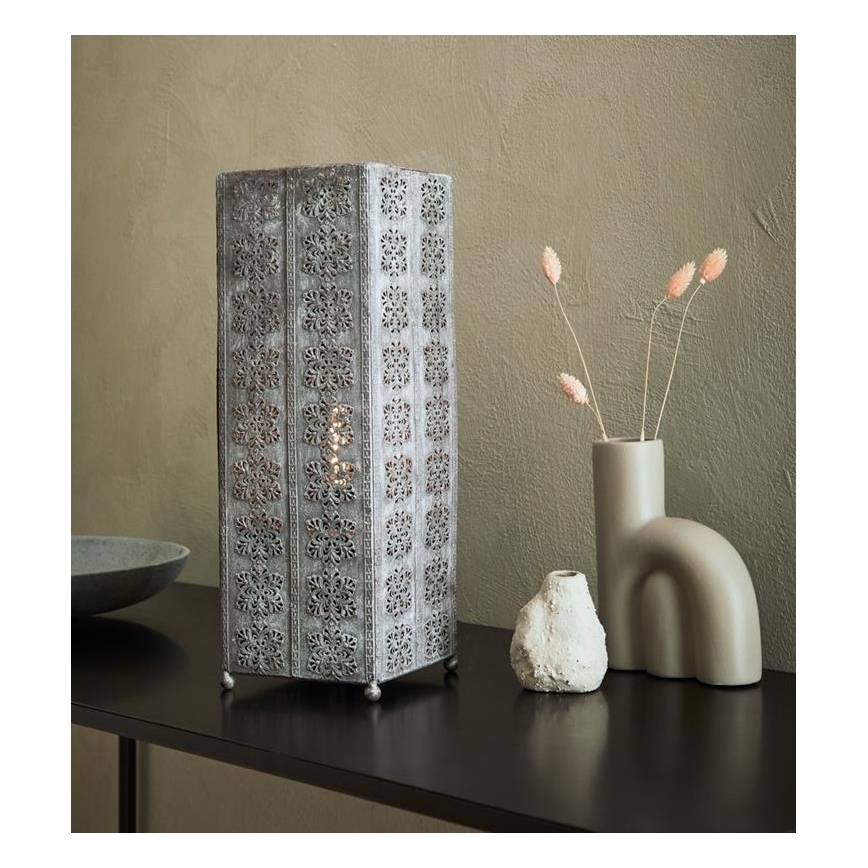 Markslöjd 108222 - Candeeiro de mesa AGRA 1xE14/18W/230V cinzento