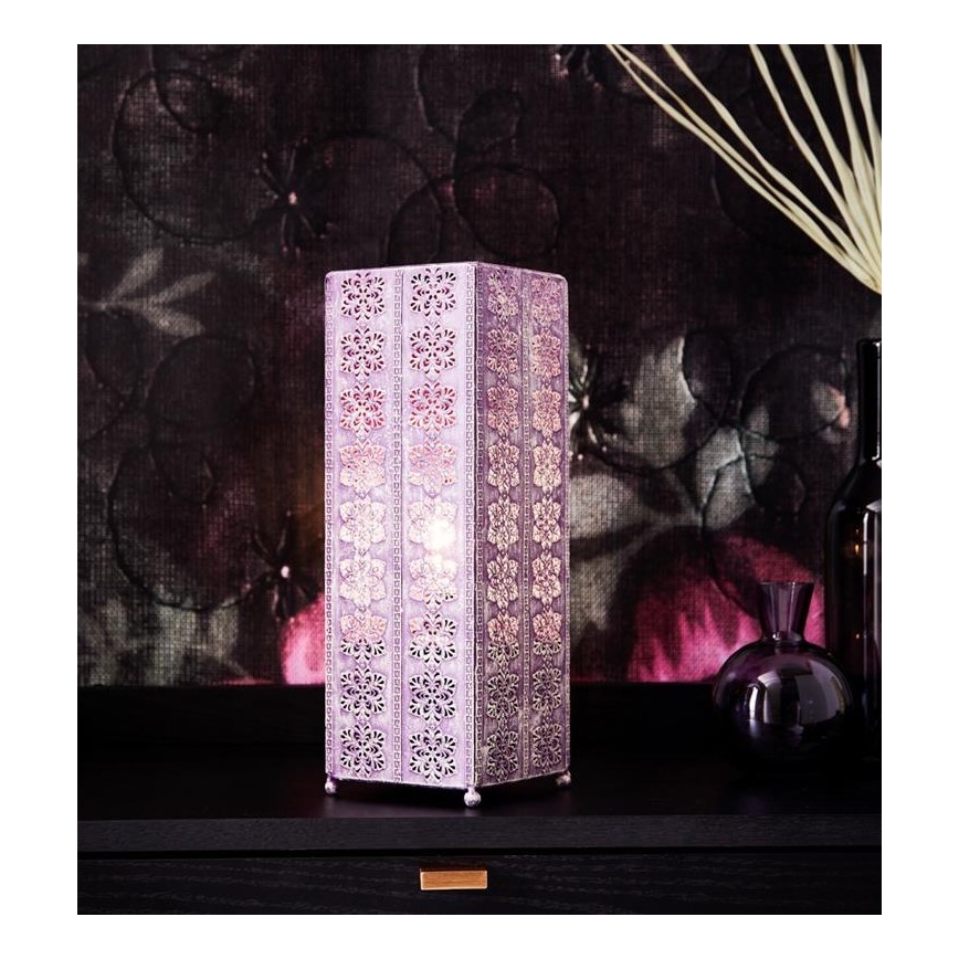 Markslöjd 108224 - Candeeiro de mesa AGRA 1xE14/18W/230V roxo