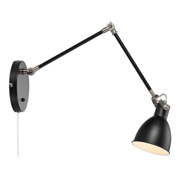 Markslöjd 108250 - Candeeiro de parede HOUSE 1xE14/40W/230V preto