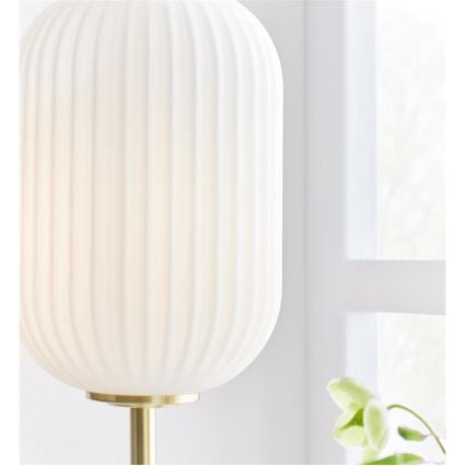 Markslöjd 108251 - Candeeiro de mesa CAVA 1xE14/40W/230V dourado