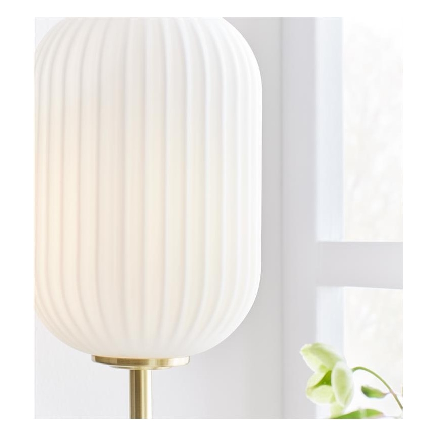Markslöjd 108251 - Candeeiro de mesa CAVA 1xE14/40W/230V dourado