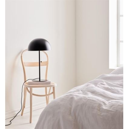 Markslöjd 108258 - Candeeiro de mesa DOME 2xE14/40W/230V preto