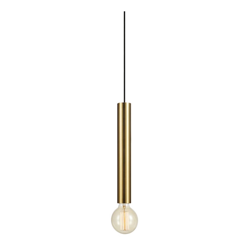 Markslöjd 108259 - Candelabro suspenso SENCILLO 1xE27/40W/230V dourado