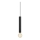 Markslöjd 108260 - Candelabro suspenso SENCILLO 1xE27/40W/230V preto