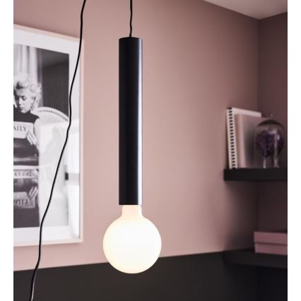 Markslöjd 108260 - Candelabro suspenso SENCILLO 1xE27/40W/230V preto