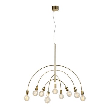 Markslöjd 108289 - Candelabro num fio LAVELLO 9xE27/40W/230V dourado