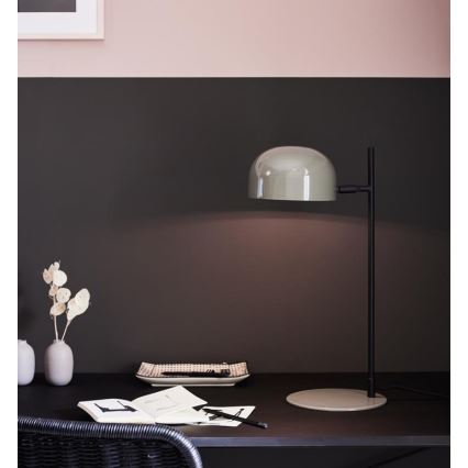 Markslöjd 108292 - Candeeiro de mesa POSE 1xE14/25W/230V cinzento