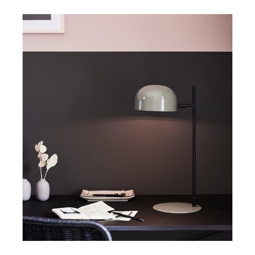Markslöjd 108292 - Candeeiro de mesa POSE 1xE14/25W/230V cinzento
