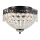 Markslöjd 108424 - Iluminação de teto JOLINE 2xE14/40W/230V preto