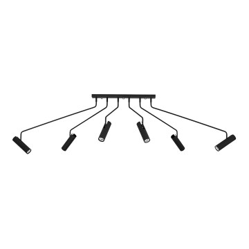 Markslöjd 108508 - Foco RAMUS 6xGU10/25W/230V preto