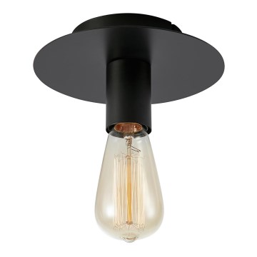 Markslöjd 108540 - Iluminação de teto PIATTO 1xE27/40W/230V preto