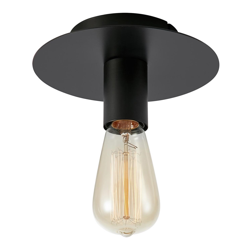 Markslöjd 108540 - Iluminação de teto PIATTO 1xE27/40W/230V preto