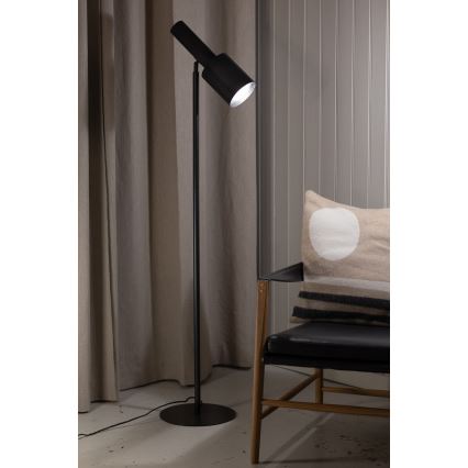 Markslöjd 108542 - Candeeiro de chão OZZY 1xE27/40W/230V preto