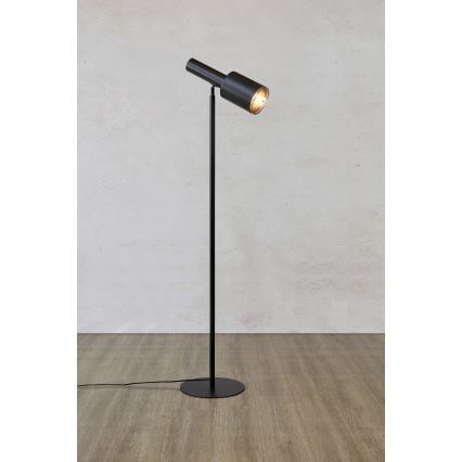 Markslöjd 108542 - Candeeiro de chão OZZY 1xE27/40W/230V preto