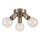 Markslöjd 108550 - Iluminação de teto MAZZO 3xE27/40W/230V latão