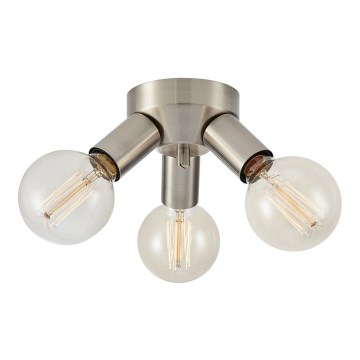 Markslöjd 108551 - Iluminação de teto MAZZO 3xE27/40W/230V cromado mate