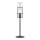 Markslöjd 108555 - Candeeiro de mesa TUBO 1xE14/40W/230V 50 cm preto/clear