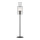 Markslöjd 108556 - Candeeiro de mesa TUBO 1xE14/40W/230V 65 cm preto/clear