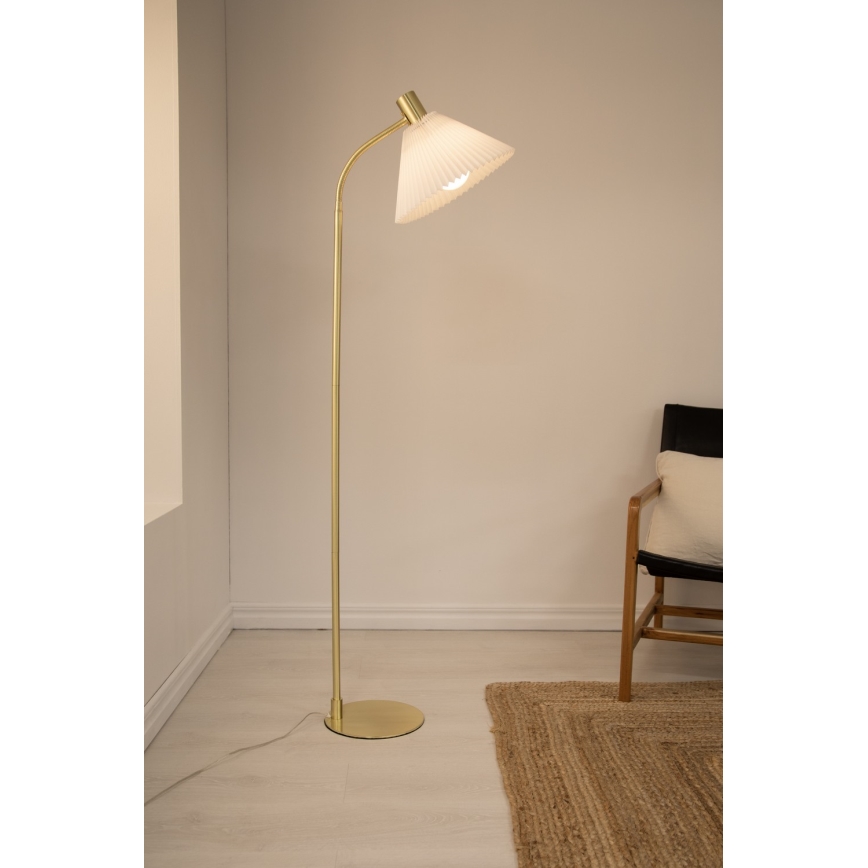 Markslöjd 108569 - Candeeiro de chão MIRA 1xE27/40W/230V dourada