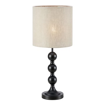 Markslöjd 108575 - Candeeiro de mesa OCTO 1xE27/40W/230V bege/preto