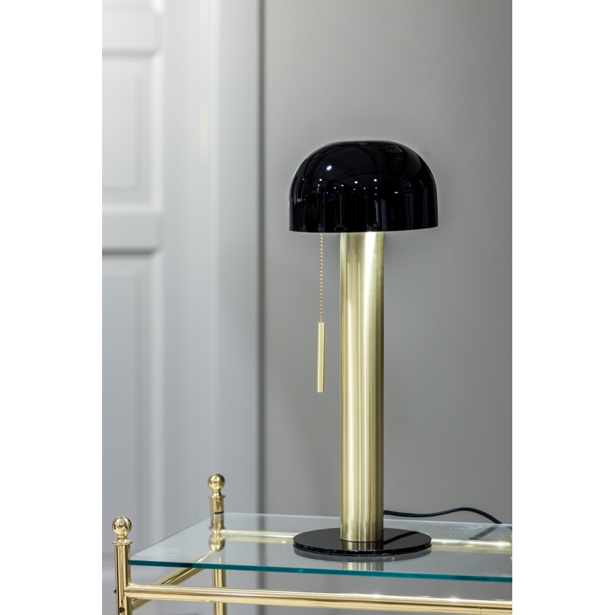 Markslöjd 108576 - Candeeiro de mesa COSTA 2xG9/18W/230V preto/dourada